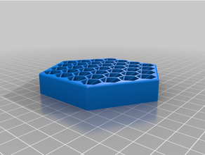 hexagonal bits soporte maleficio 3d print model - Mito3D