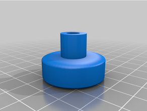 fan knob replacement 3d print model - Mito3D
