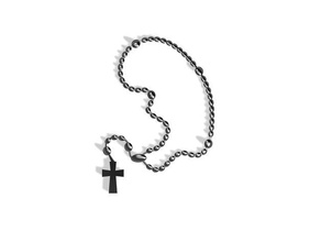rosario nacido aborto Cristo Jesús pez matar Pro vida 3d print model - Mito3D