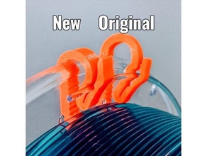 smaller universal filament clip holder 3d print model - Mito3D