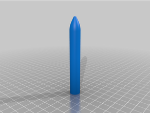 bullet pencil 3d print model - Mito3D