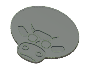 radiomeuh logo disco 3d print model - Mito3D