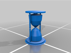hourglass prop poly 3d print model - Mito3D
