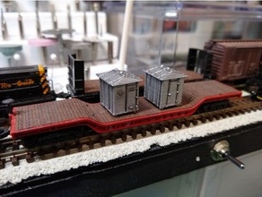 scala moderno Ferrovia attrezzature 3d print model - Mito3D