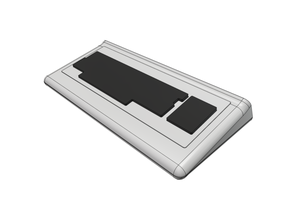 commodore animal compagnie remplacement claviers Commodore clavier 3d print model - Mito3D