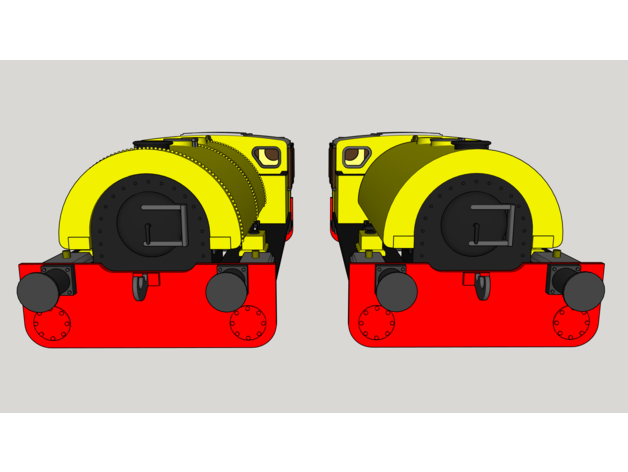 Liman eşit twins 1 76 00 ölçek modeller 176 Alfred Bagnall Judy model trenler oo buhar lokomotif tren 3D print model - Mito3D