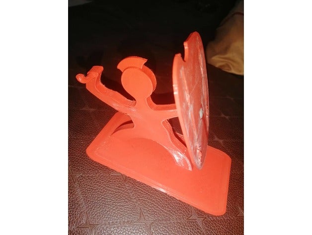 espartano faca suporte 3D print model - Mito3D