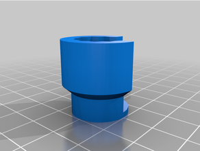 brompton internal gear nut cover 3d print model - Mito3D