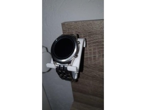 orologio Wall Mount Ingranaggio montare Samsung parete appendiabiti 3d print model - Mito3D