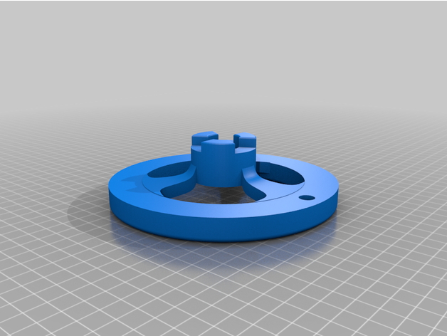 crank table wheel lovejoy milling machine 3D print model - Mito3D