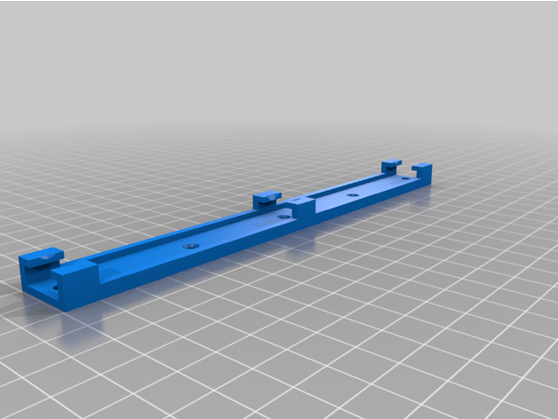led strip holder rgb 3D print model - Mito3D