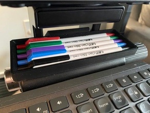 keyboard tray pen holder desk organizer 3d print model - Mito3D