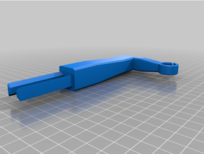 suporte guia filamento robusto derramar ender 3 pró 3d print model - Mito3D