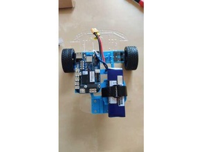 3wheelsbot châssis 3wheel robot 3d print model - Mito3D