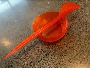 disposable glue tub spreader bowl cup mixing tool 3d print model - Mito3D
