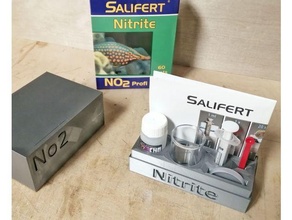 salifert PROFI Prüfung Nitrit Lager Box 3d print model - Mito3D