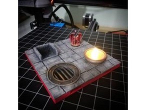 dungeon tile set dnd tiles 3d print model - Mito3D