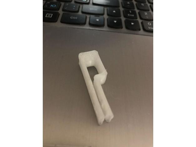 window blind chain holder 3D print model - Mito3D