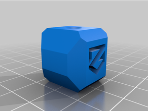 étalonnage cube corexy ender 5 3 filament trou linéaire rails tester xyz zero 3d print model - Mito3D