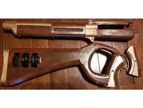 Roscoe Salbei mod Erstschlag Gewehr magfed Paintball draussen Marker Revolver Spielzeug 3d print model - Mito3D