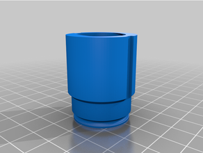 sundance jacuzzi spa hot tub air control valve cup 3d print model - Mito3D