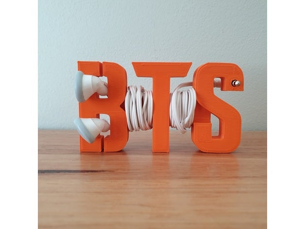 bts auricolare titolare supporto bangtan Astuccio guaina Natale auricolari facile regalo cuffie jhope jimin jin jungkook Corea kpop musica calza suga 3D print model - Mito3D