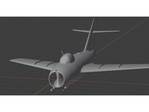 mikoyan-gurevich mig-15 airplane mig mig15 pnale urss 3d print model - Mito3D