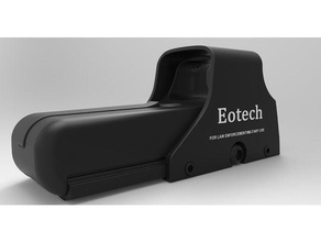 eotech 552 suporte vista cosplay vistas 3d print model - Mito3D