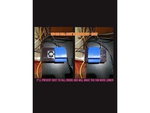 Himbeere pi4 Ventilator Startseite Mantel pi 4 Fall 3d print model - Mito3D