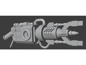 rezonans sallanma amplifikatör 40k şecere kült gsc warhammer40k Warhammer silah 3d print model - Mito3D