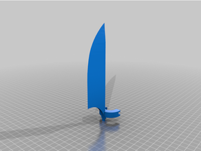 darth malgus cuchillas sable trío luz 3d print model - Mito3D