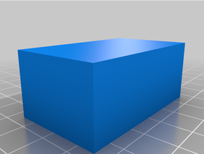 réfrigérateur l'épreuve enfants bloquer extension frigo rectangle 3d print model - Mito3D