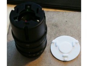 yasuhara nanoha lente cap macro fotografia 3d print model - Mito3D