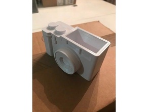 telecamera attività commerciale carta titolare supporto 3d print model - Mito3D