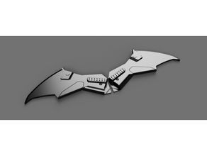 batman símbolo morcego 3d print model - Mito3D