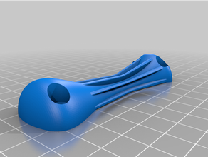 abóbora faca lidar t shank quebra cabeça lâmina 3d print model - Mito3D