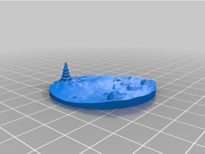 cave base toppers 3d print model - Mito3D