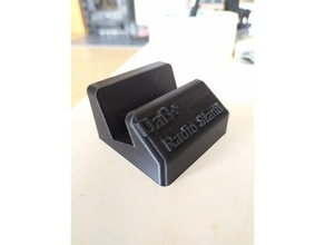 dab + estante soporte bolsillo lenguado radio 3d print model - Mito3D