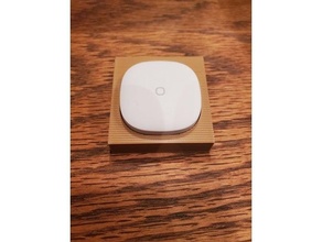 smartthings button holder 3d print model - Mito3D