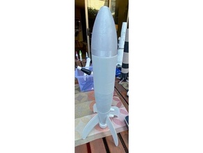 hpr retro rocket hobby rocketry 3d print model - Mito3D