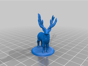 elk deer 3d print model - Mito3D