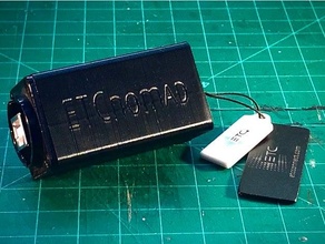 göçebe USB anahtar Konut yeşil eos etcnomad 3d print model - Mito3D