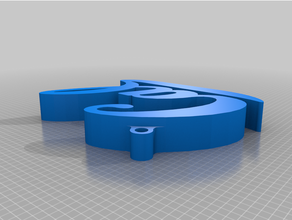 uc Berkeley llavero 3d print model - Mito3D