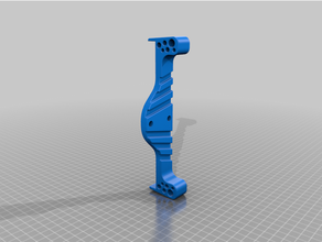 4u sunucu dikey bacaklar önceki Aksesuarlar pleksiglas raf 3d print model - Mito3D