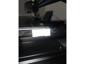 anycubic Quirón cama calor cable soporte 3d print model - Mito3D