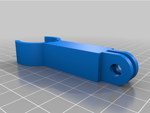 go pro monte lanterna adaptador pró gopro maglite suporte mini 3d print model - Mito3D