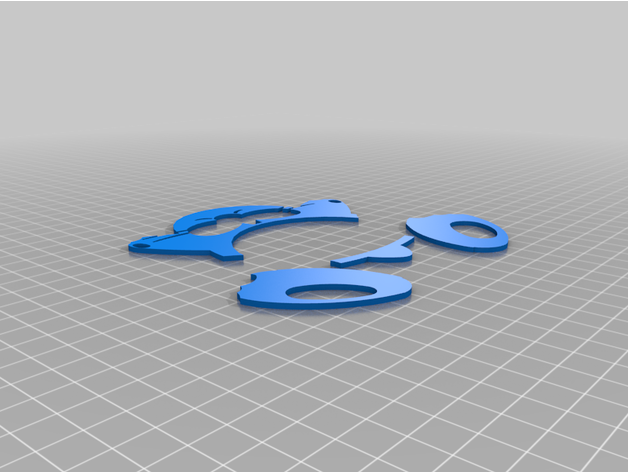 badge topi taupe 3D print model - Mito3D