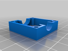 hotend mount ultimaker 2 endstop 3d print model - Mito3D