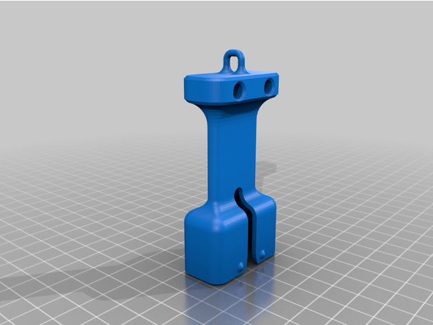 earbud holder keychain carcasa para cascos llavero 3D print model - Mito3D