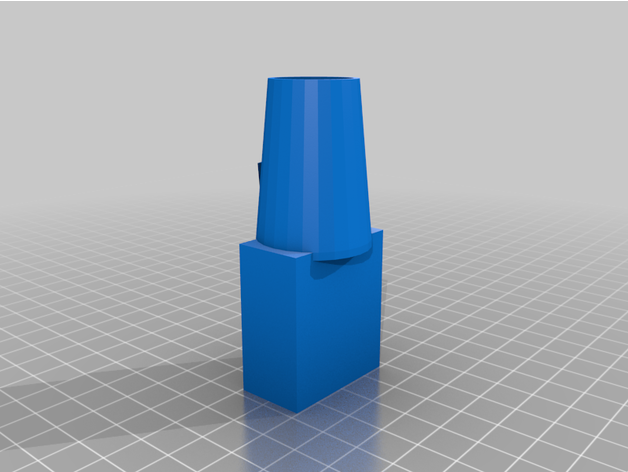 adaptateur aspirateur 3D print model - Mito3D